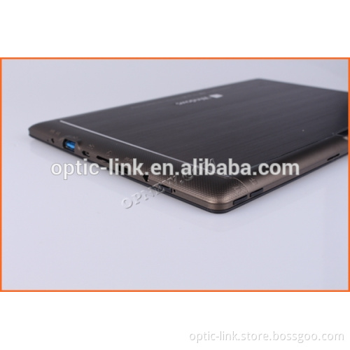 Factory 10.6 inch Win8 laptop tablet pc support Win8 system Android 4.4 OS Quad core with leather keyboard